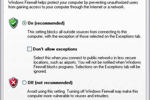 Windows Firewall Issues Xpconfig Should Be Resolved