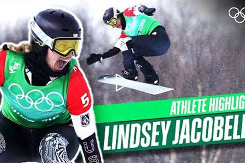 🇺🇸 Lindsey Jacobellis was simply INCREDIBLE at #Beijing2022! 🥇