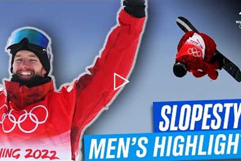 The most spectacular moments in the men's slopestyle! 🏂 | Beijing2022