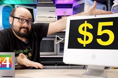 Mystery Five Dollar iMac Find - G5 or Intel?
