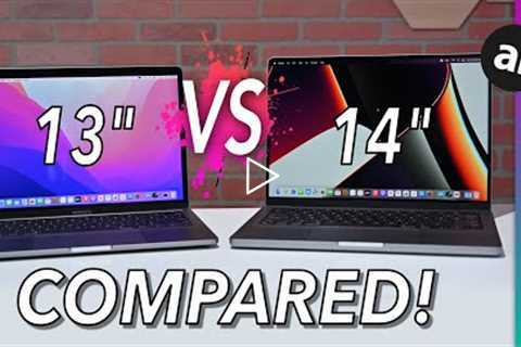13 MacBook Pro VS 14 MacBook Pro! FULL COMPARE!