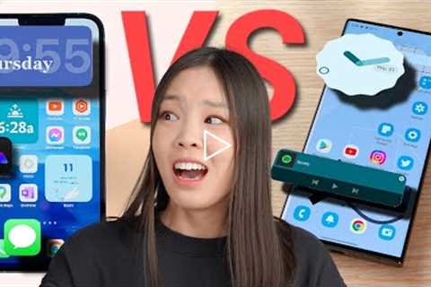 Does iPhone ACTUALLY Have Better Apps Than Android? | iOS 15 vs Android 12 APPS