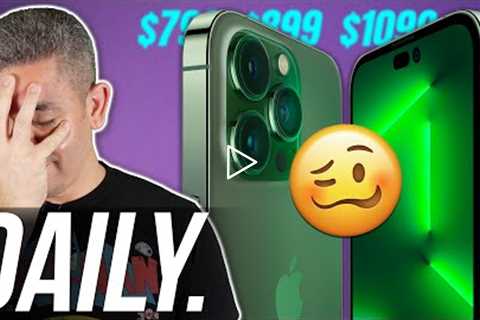 THIS is Why the iPhone 14 is Getting MORE EXPENSIVE?! & more!
