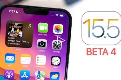 iOS 15.5 Beta 4 Released - What's New?
