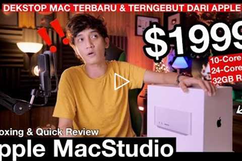 NGERI 30JUTA‼️Apple Mac Studio Unboxing Indonesia - 2022