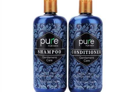 Males's Shampoo and Conditioner Set. Deep Cleaning, Itchy Scalp Care, Strengthen and Invigorate..