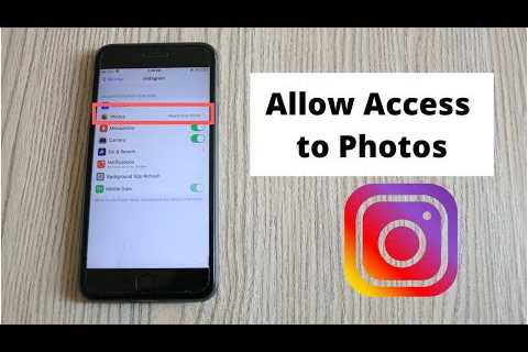 How to Allow Instagram to Access Photos? - HowtooDude