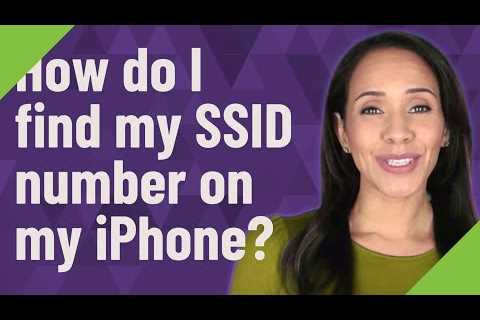 How to Find Ssid on Iphone - HowtooDude