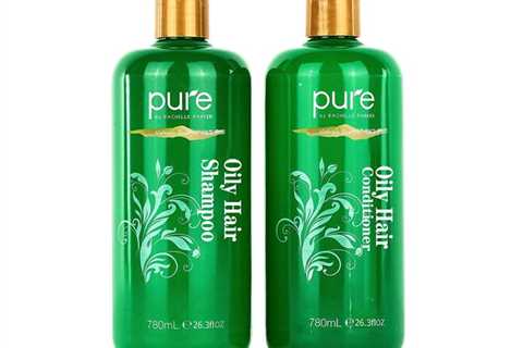 Shampoo & Conditioner Set for Oily Hair. Hair Strengthener & Itchy Scalp Shampoo Remedy...