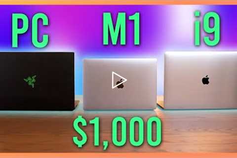 What is the BEST $1,000 used laptop? Apple Silicon vs Intel Mac vs PC