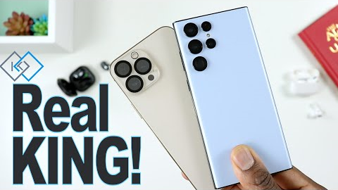 Galaxy S22 ULTRA vs iPhone 13 Pro MAX - The True KING!!