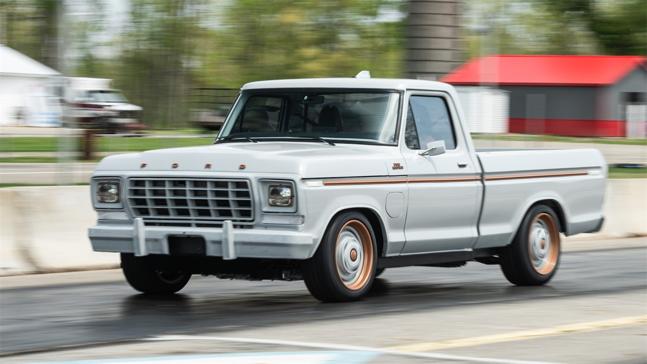 Tested! The 1978 Ford F-100 Eluminator Is Classic Truck Up Top, EV Party Underneath