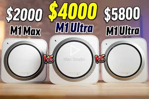 Mac Studio Ultimate Comparison - Is M1 Ultra Worth it?!
