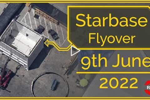 SpaceX Starbase, Tx Flyover June 9th