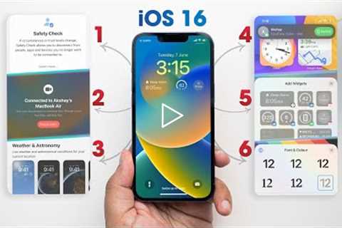 The Best iOS 16 Features in Action!