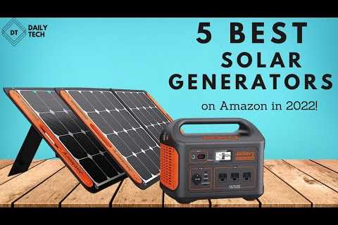 5 Best Solar Generator 2022 on Amazon