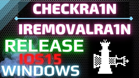 CheckRa1n | iOS 15.4 and older | iRemovalRa1n | RELEASE JULY 2022