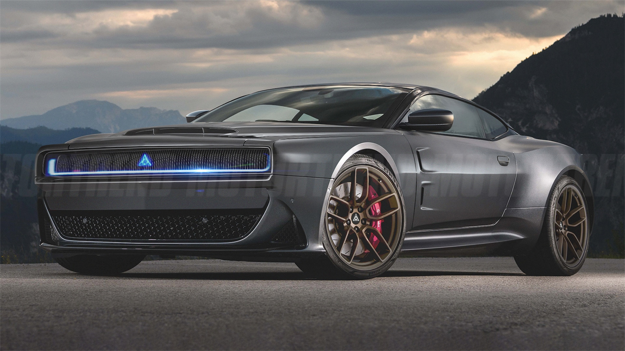 2025 Dodge eMuscle Electric Muscle Car: Smoke All Four of ’Em