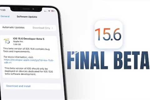 iOS 15.6 Beta 5 Released - Why This Update is important!
