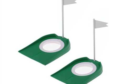 Cup Placing Inexperienced Gap Flag Indoor Outside Apply Coaching Aids for $21