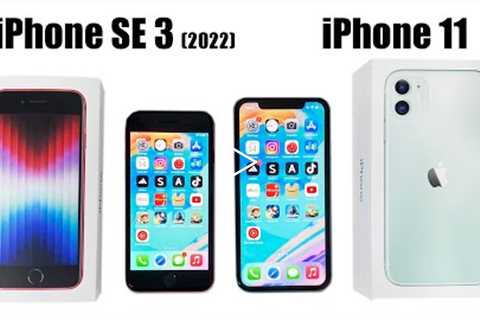 iPhone SE 3 2022 vs iPhone 11 SPEED TEST