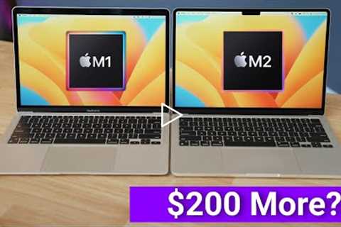 M2 MacBook Air VS M1 MacBook Air! SILVER!