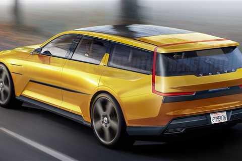 Imagine a Volvo V60 R for the Electrified Era