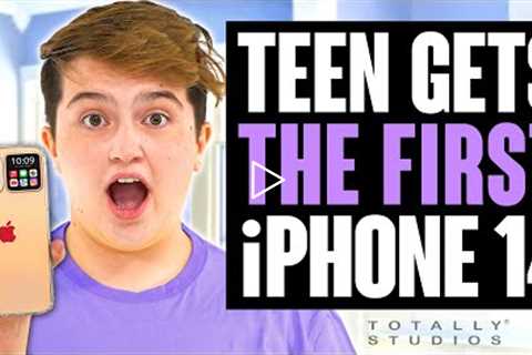 Teen Gets FIRST iPHONE 14 from Apple. Then what Happens?