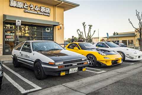 Japanese Town Launches Initial-D Anime-Themed Taxi Service