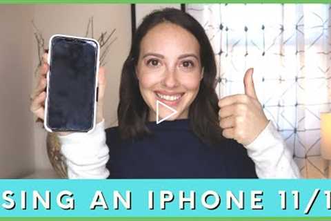 HOW TO USE AN IPHONE 11 OR 10 | Navigating without a home button