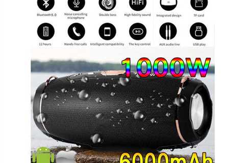 Waterproof Bluetooth Speaker Soundbox for $54
