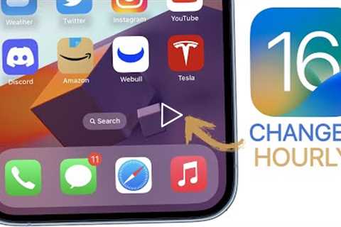 iOS 16 - How to Change Wallpaper Automatically!