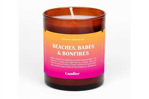 BEACHES, BABES AND BONFIRES CANDLE by Store Ryan Porter for $29