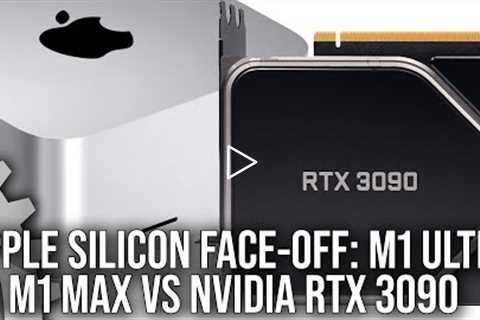Apple Silicon Face-Off: M1 Ultra vs M1 Max vs RTX 3090... And Much More!