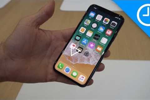 Hands on walkthrough: Apple iPhone X!