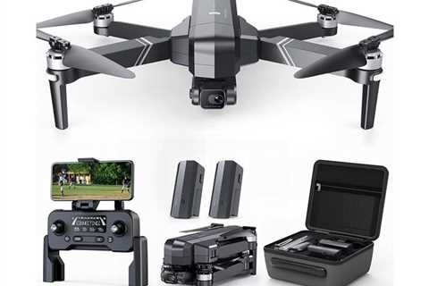 Drones with Digicam for Adults, 2-Axis Gimbal 4K EIS Digicam, 2 Batteries 56Minutes Flight Time for ..