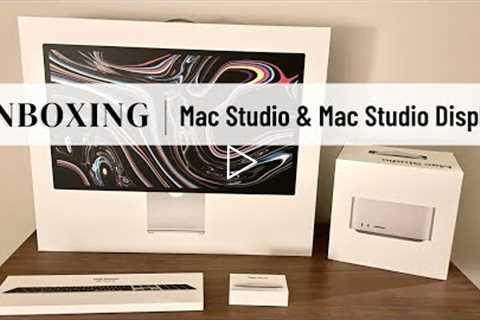 UNBOXING | Mac Studio and Mac Studio Display