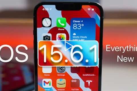 iOS 15.6.1 - Everything New