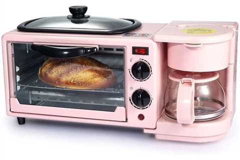 Three in 1 Breakfast Maker Station, Toaster, Oven with 30-Min Timer for $179
