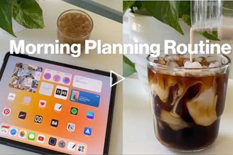 Morning Digital Planning Routine on My iPad Pro✍🏻