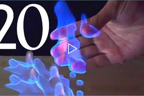 20 Amazing Science Experiments and Optical Illusions! Compilation