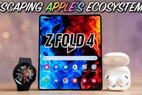 Galaxy Z Fold 4 Review after 1 Week (Sorry Apple..)