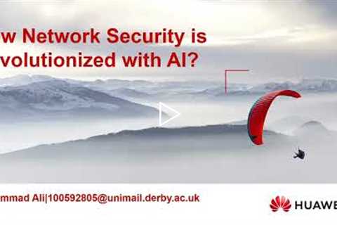 Webinar: How Is Network Security Revolutionized with AI?