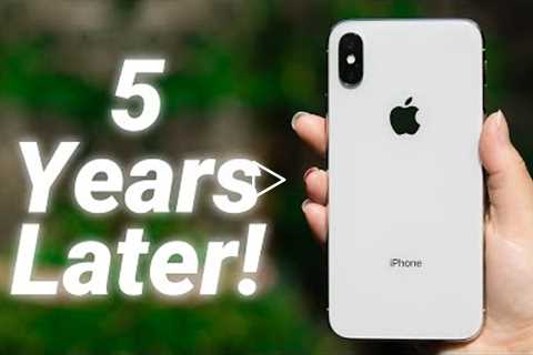iPhone X review: 5 years later!