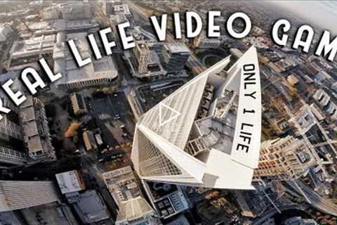 Real Life Video Game (1 LIFE) | RAW City Flight  | FPV Freestyle