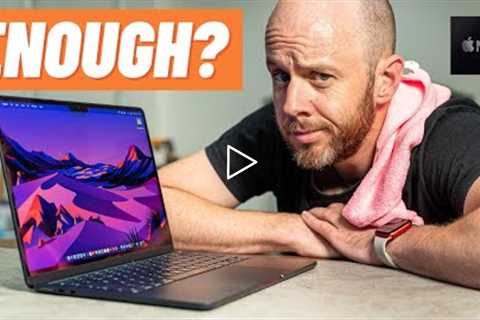 M2 MacBook Air base model review | Is it enough? | Mark Ellis Reviews