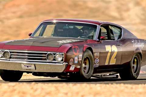 Street-Legal NASCAR 1969 Ford Torino Talladega Sports a Real Boss 429