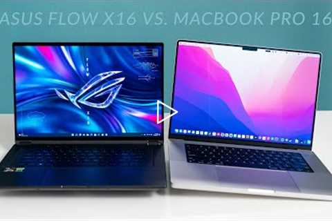 ASUS FLOW X16 vs MacBook Pro 16 - The Tough Choice!