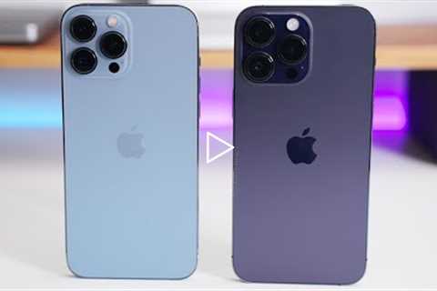 iPhone 14 Pro Max vs iPhone 13 Pro Max - Full Comparison