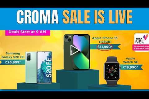 iPhone 13 @ Rs51,990 - Croma Festival of Dreams sale is Live